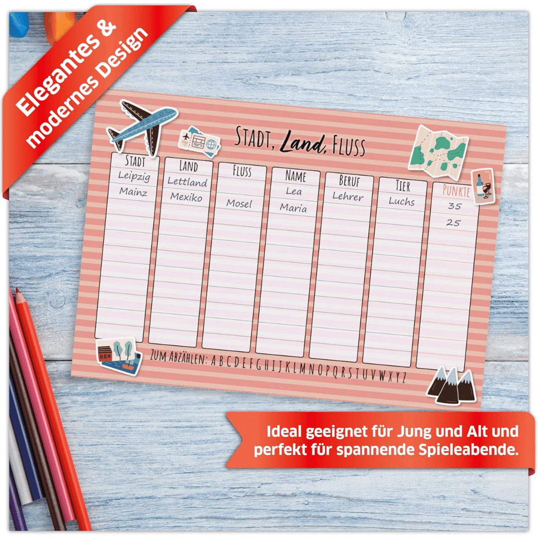 Jolovi Spielblock für Kinder - Made in Germany