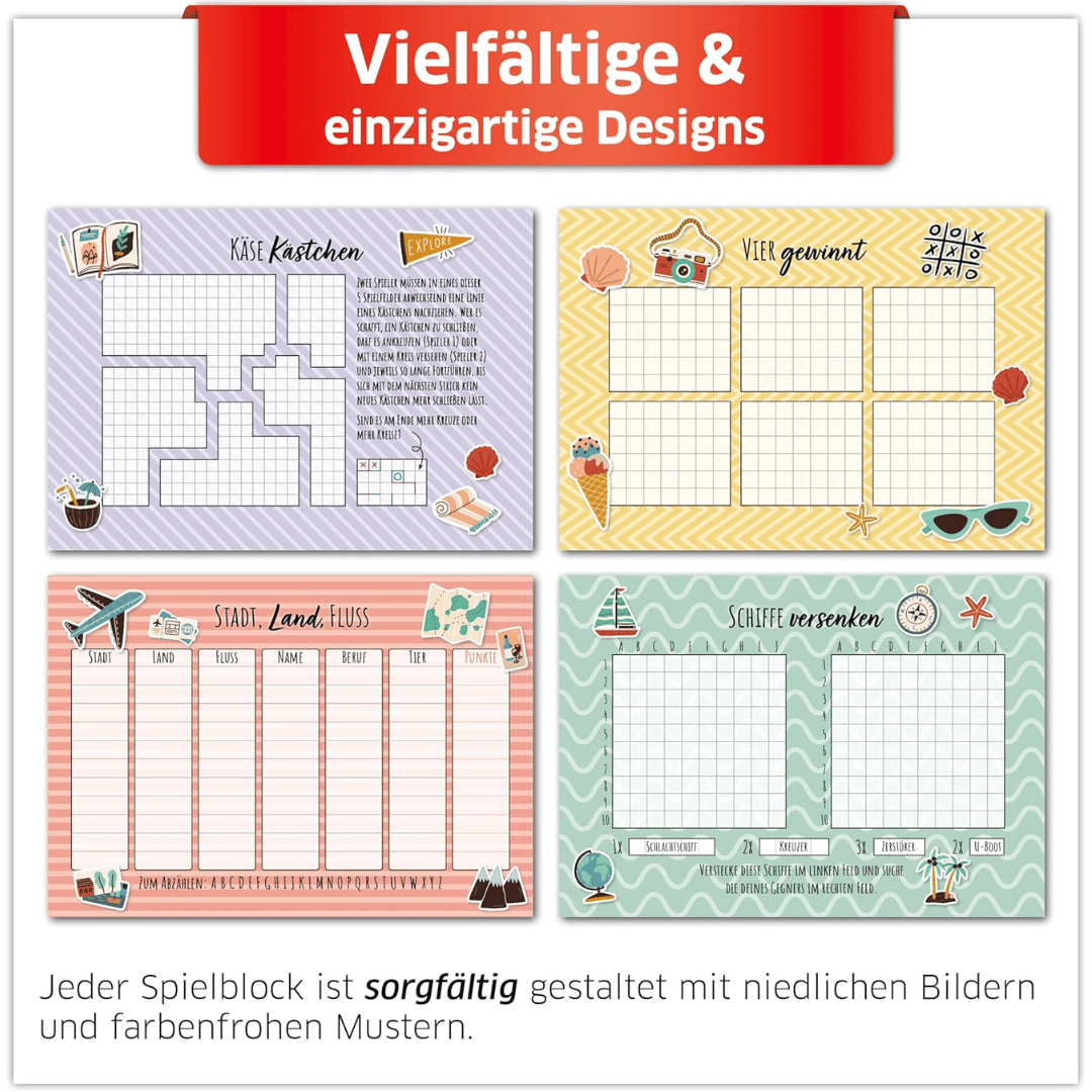 Jolovi Spielblock für Kinder - Made in Germany